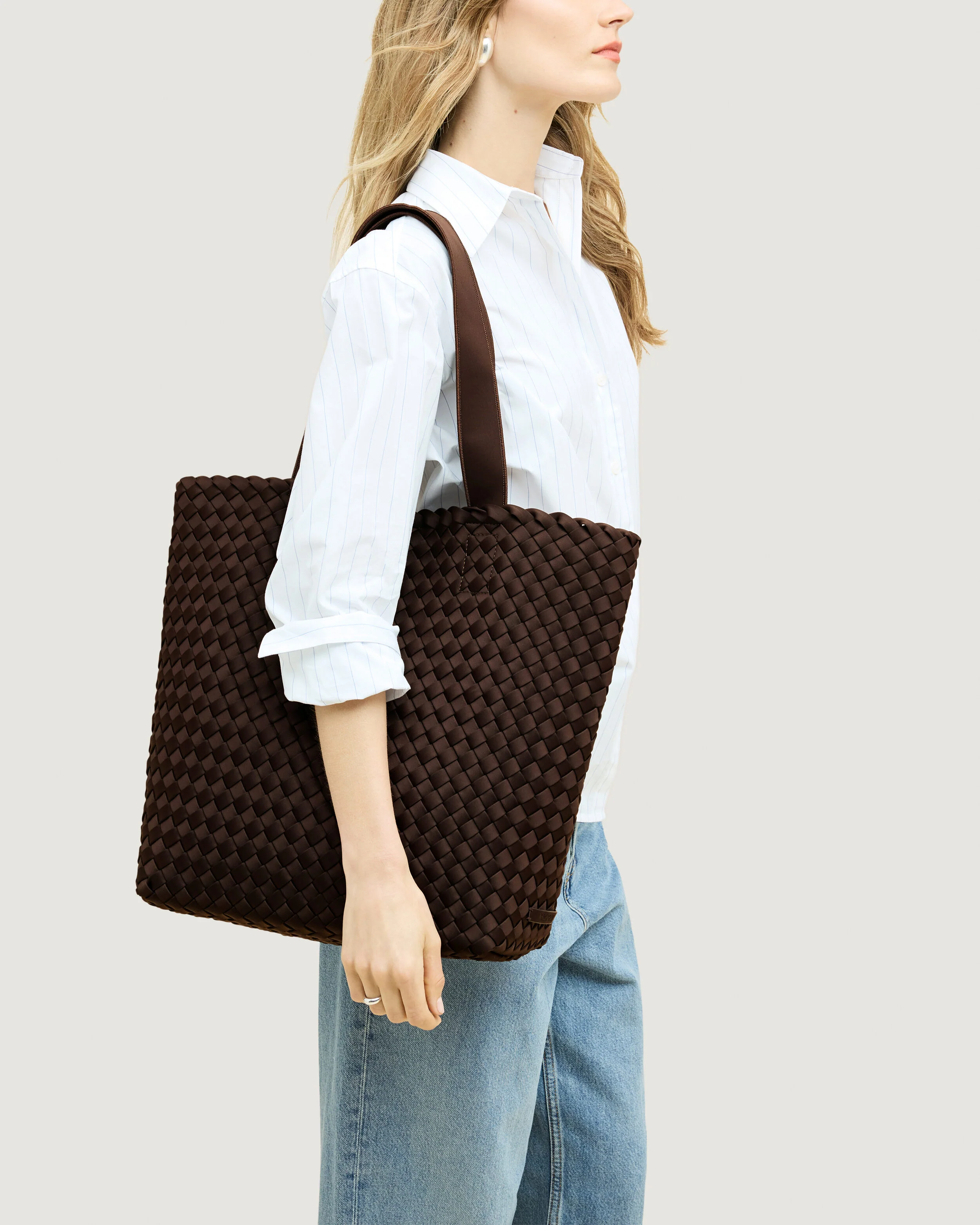Como Shopper Tote | Chocolate - Image 5
