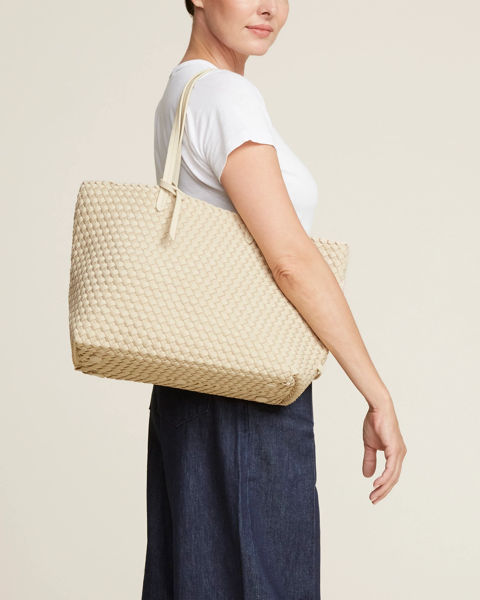 Jetsetter Small Tote | Ecru (Original) - Image 4