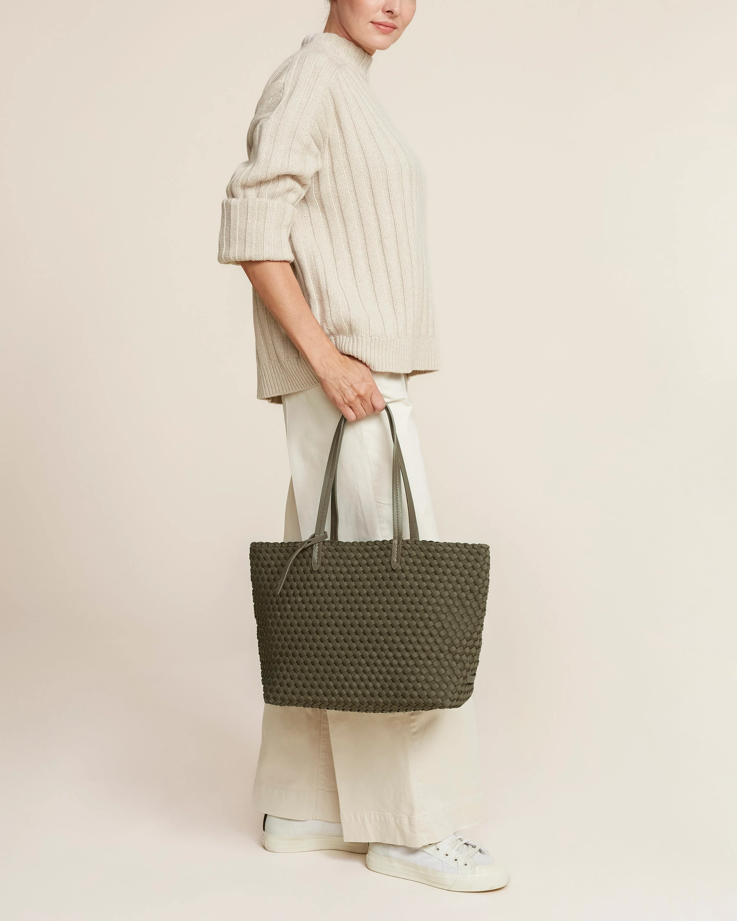 Jetsetter Small Tote | Olive - Image 5