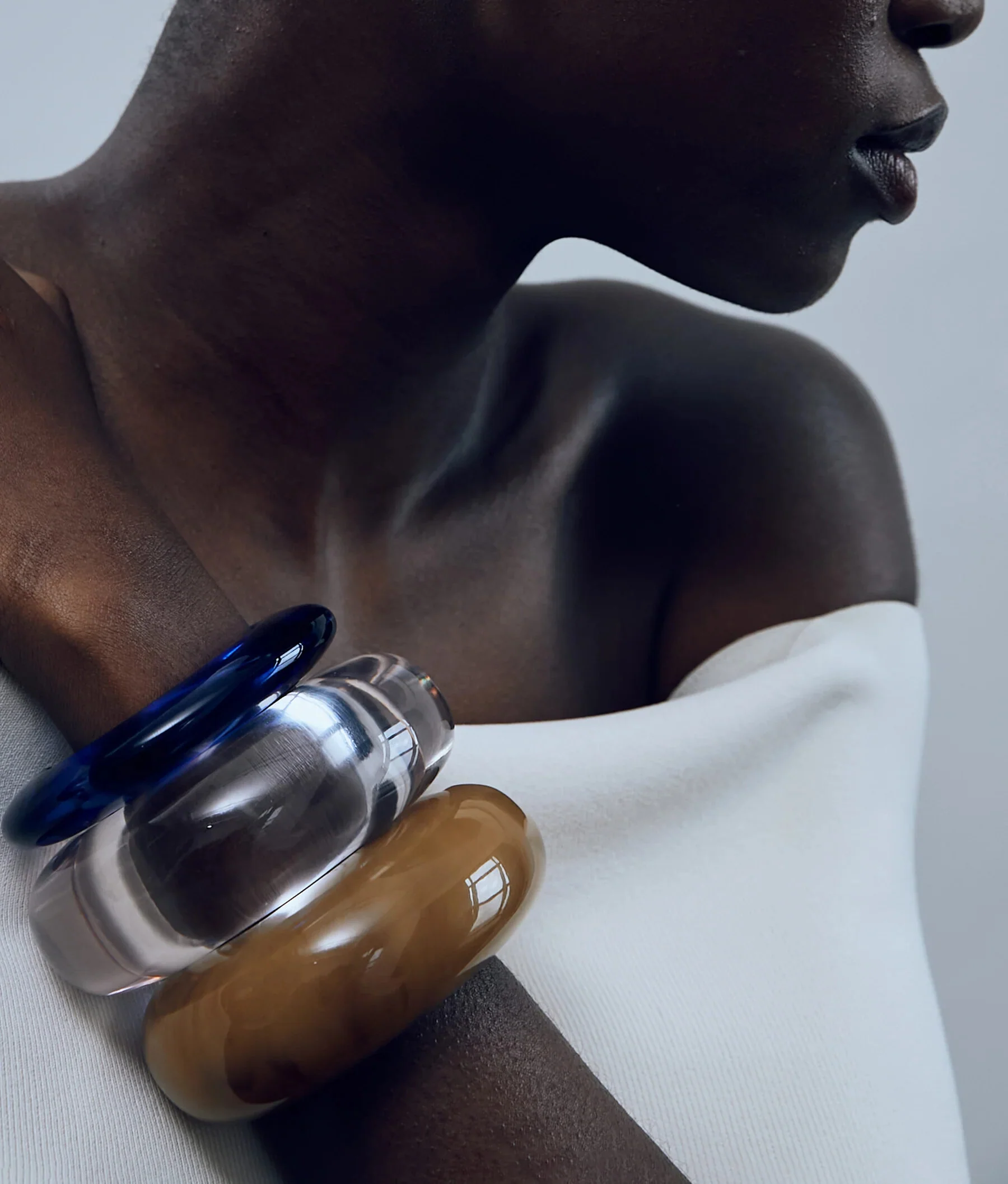 Lizzie Fortunato Arc Cuff | Mocha - Image 3