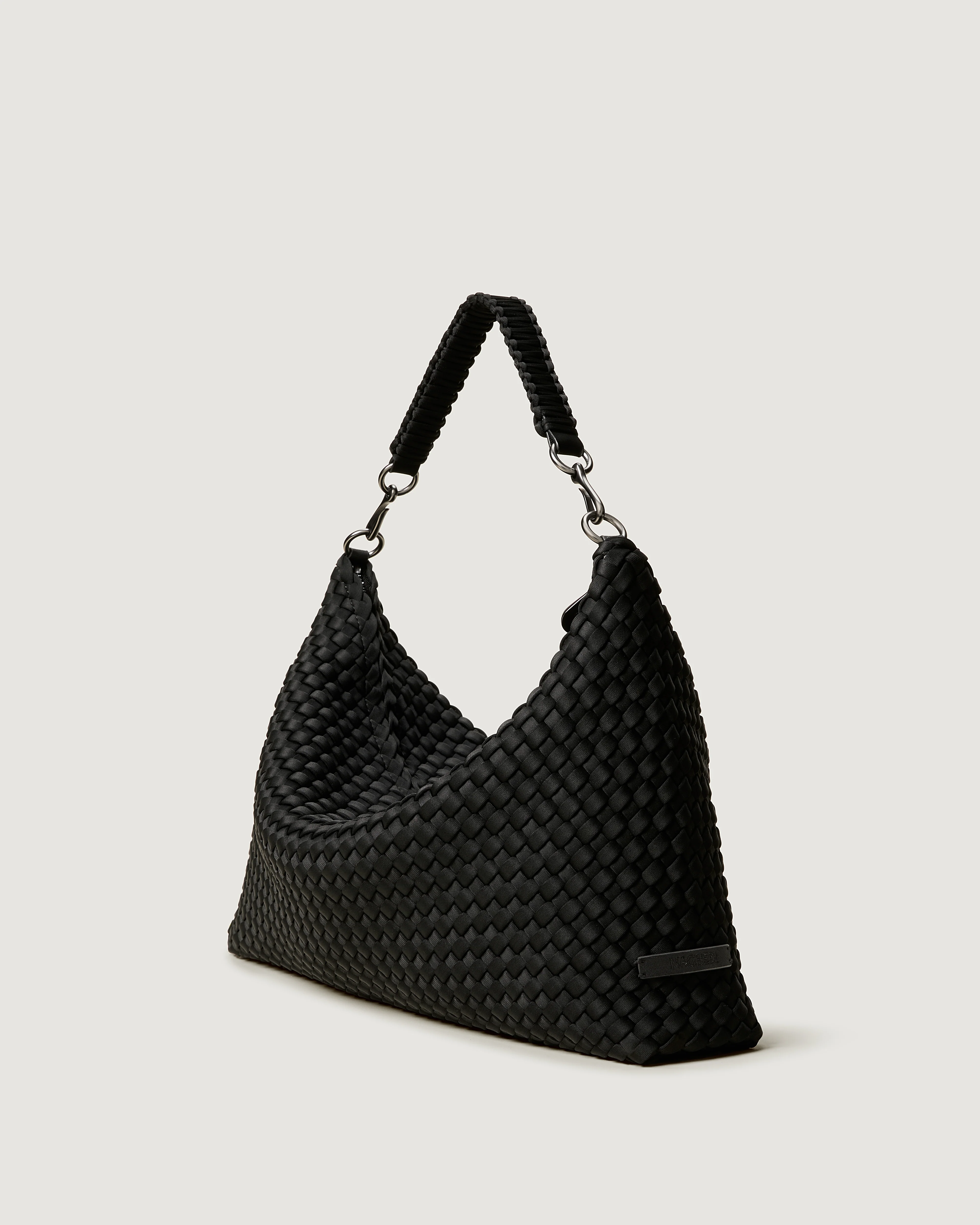 Porto Medium Half-Moon Bag | Onyx - Image 4