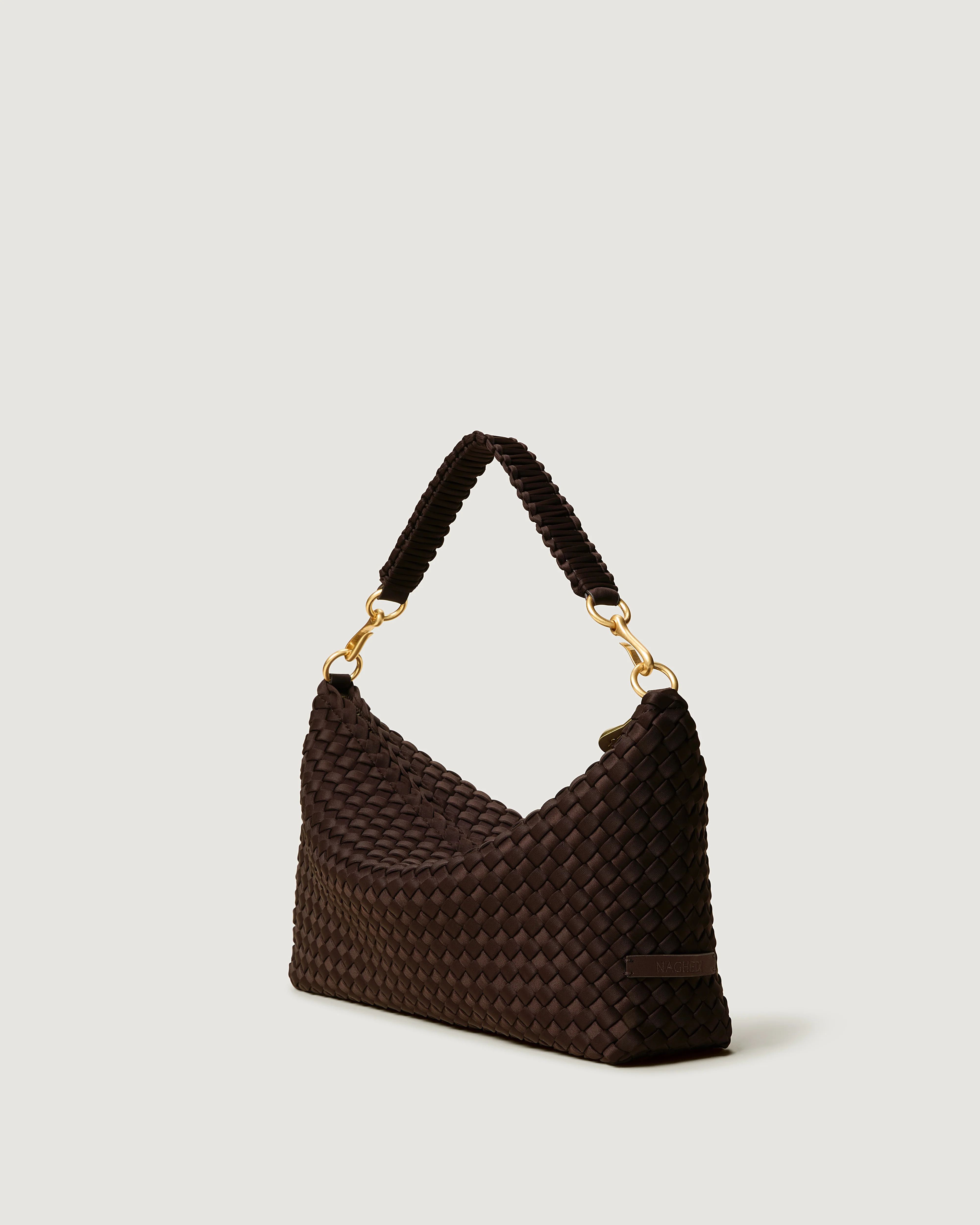 Porto Small Half-Moon Bag | Chocolate - Image 4