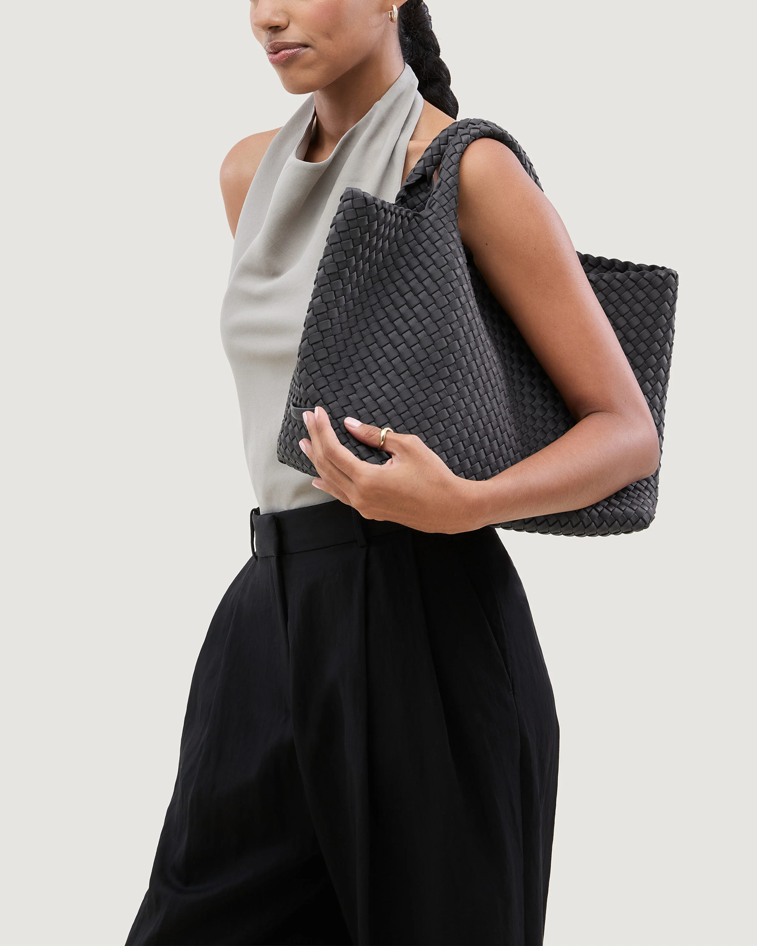 St. Barths Medium Tote | Ash - Image 5