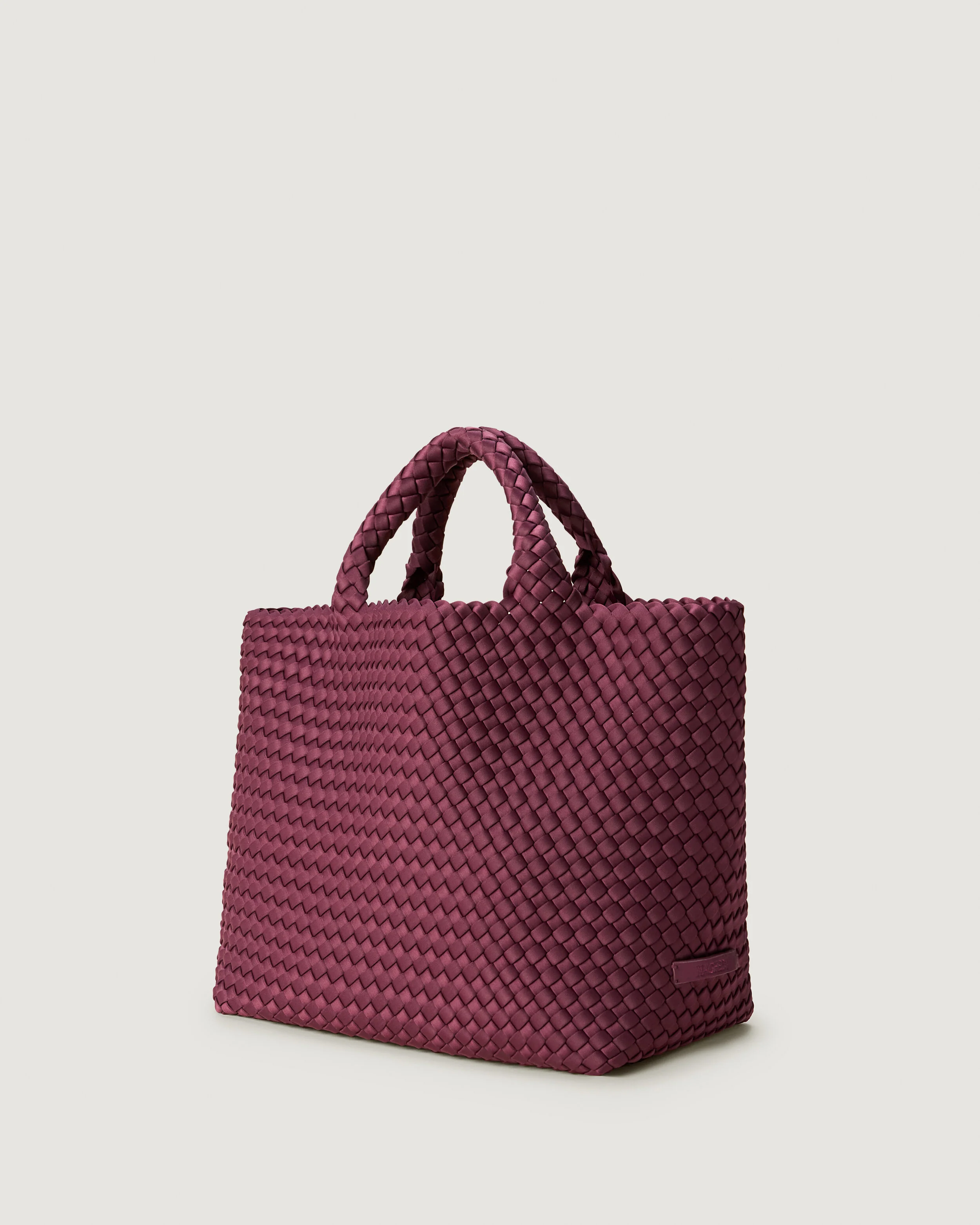 St. Barths Medium Tote | Bordeaux - Image 4