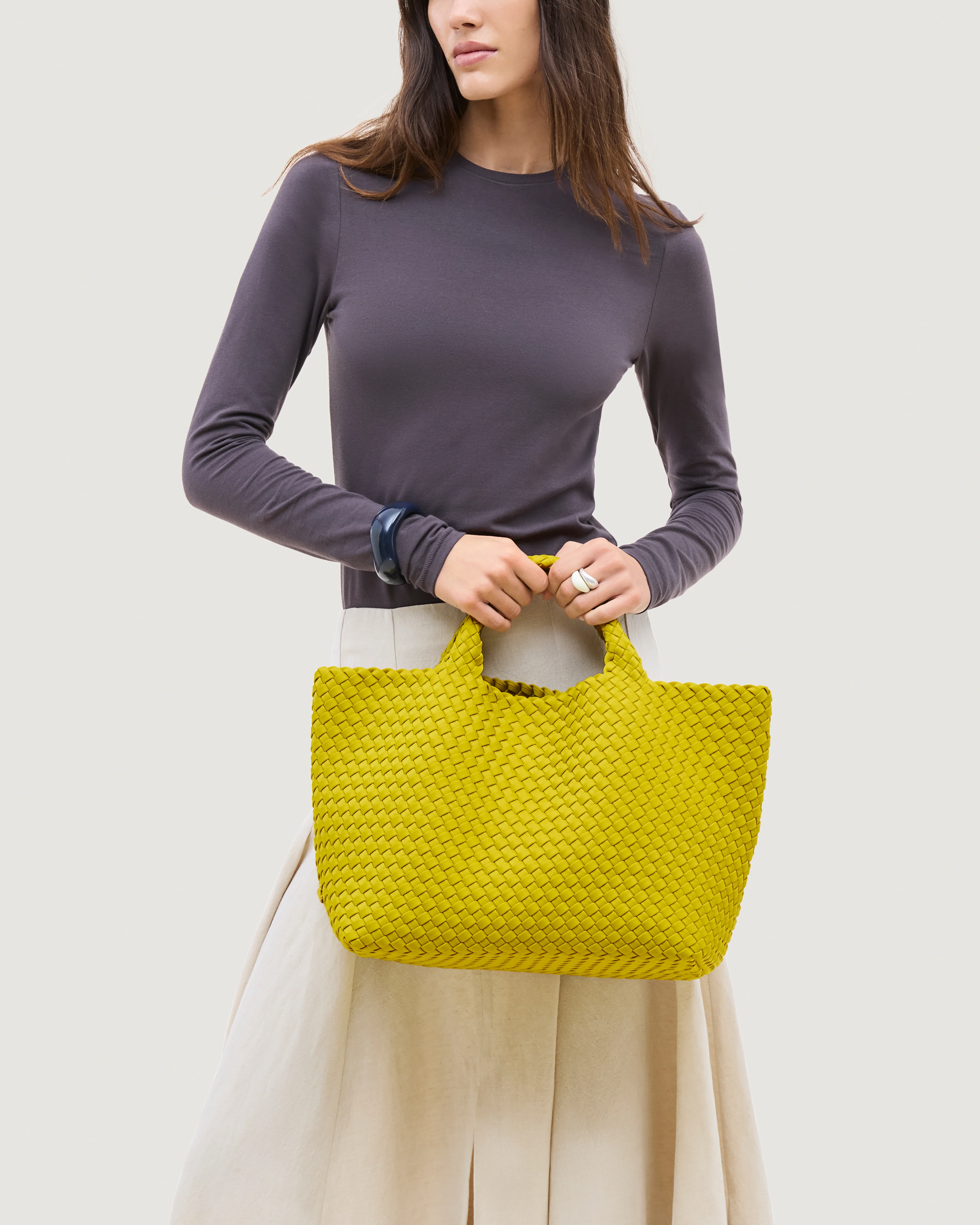 St. Barths Medium Tote | Ochre - Image 5