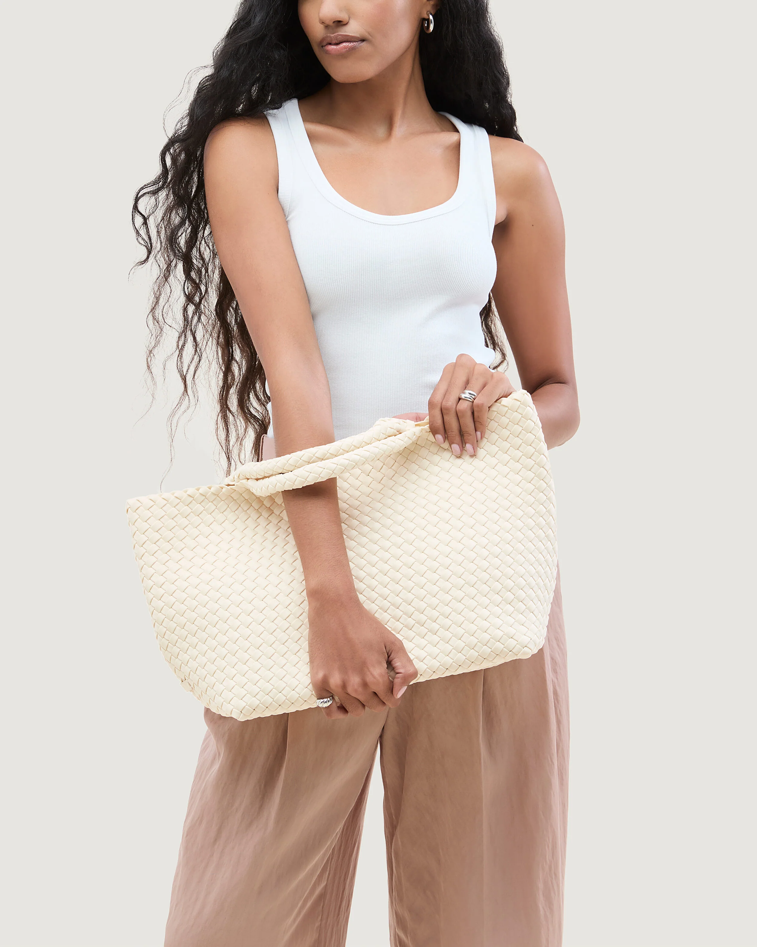 St. Barths Medium Tote | Salt - Image 5