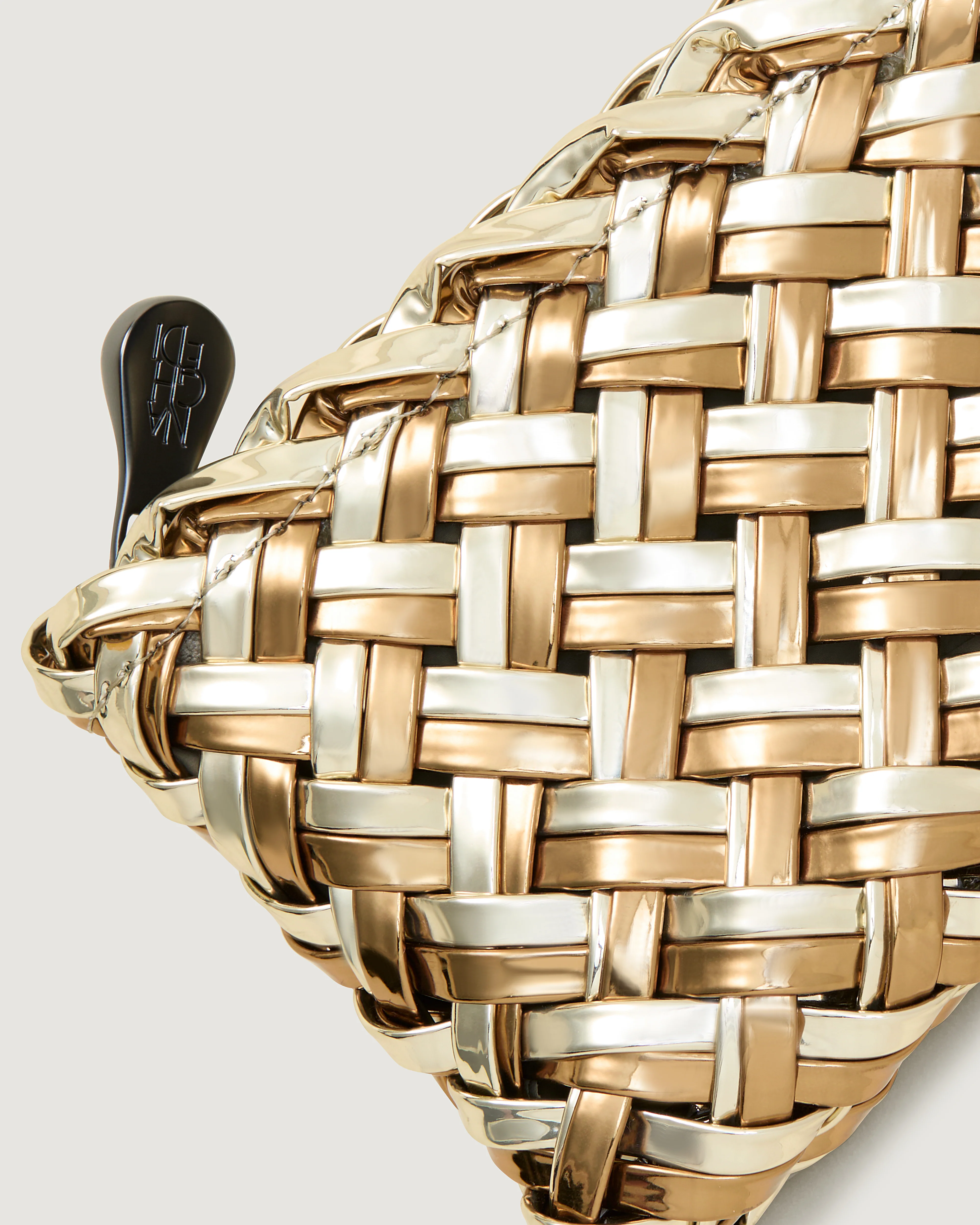 St. Barths Petit Tote Double Weave Metallic | Biarritz - Image 3