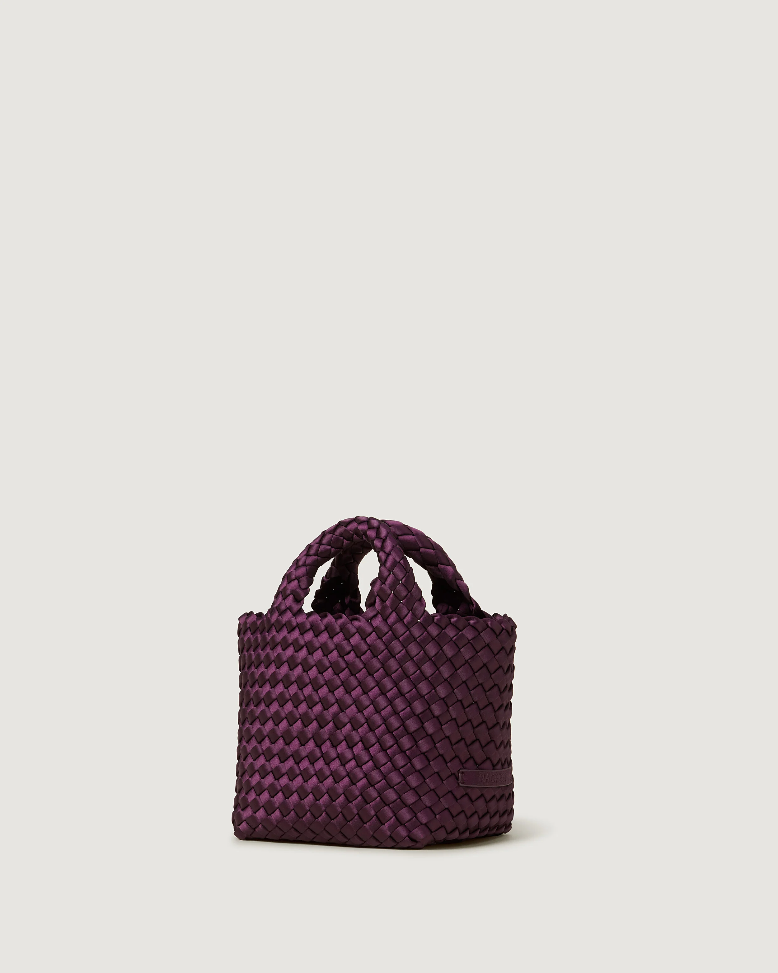 St. Barths Petit Tote Satin | Currant - Image 4