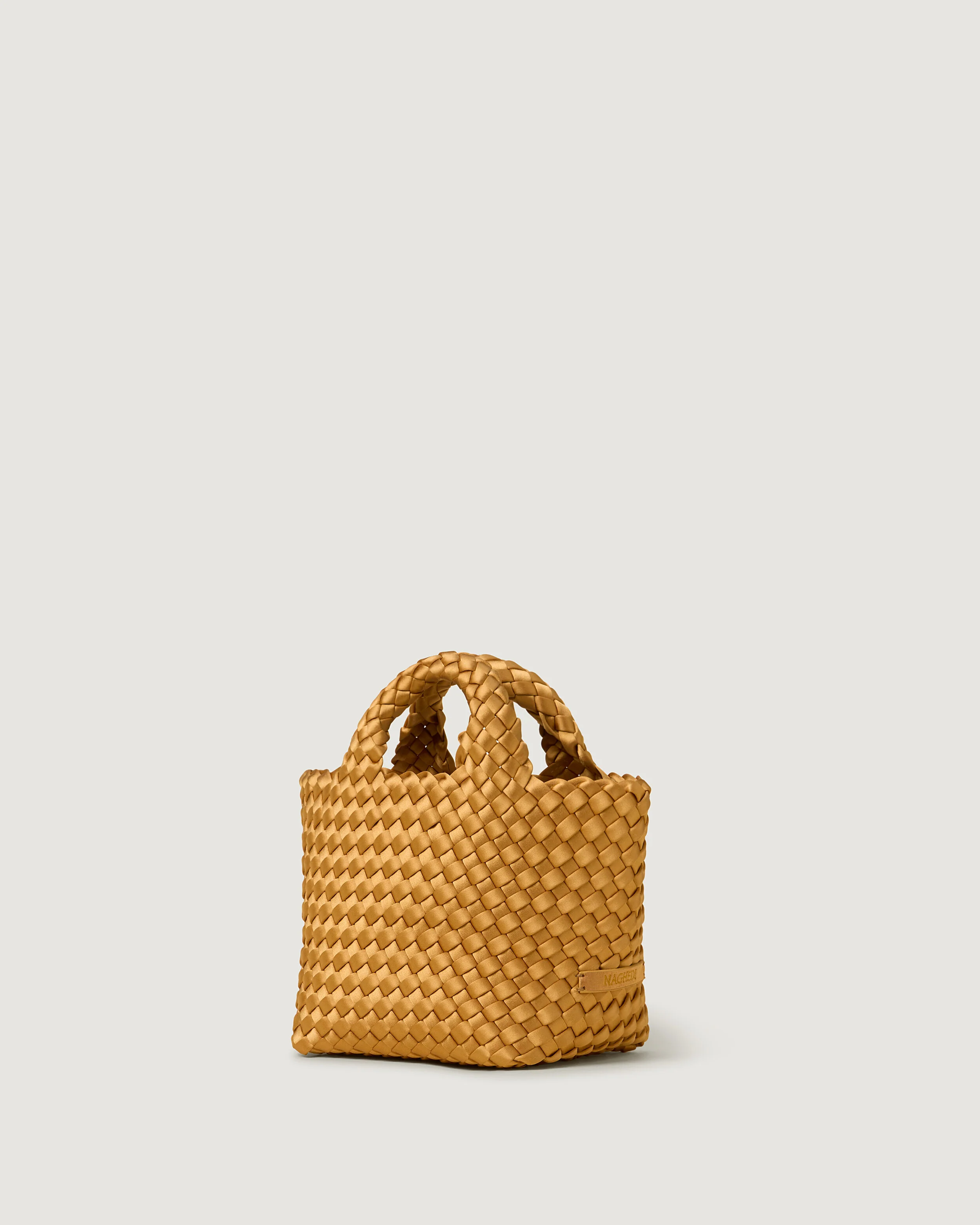 St. Barths Petit Tote Satin | Ore - Image 4