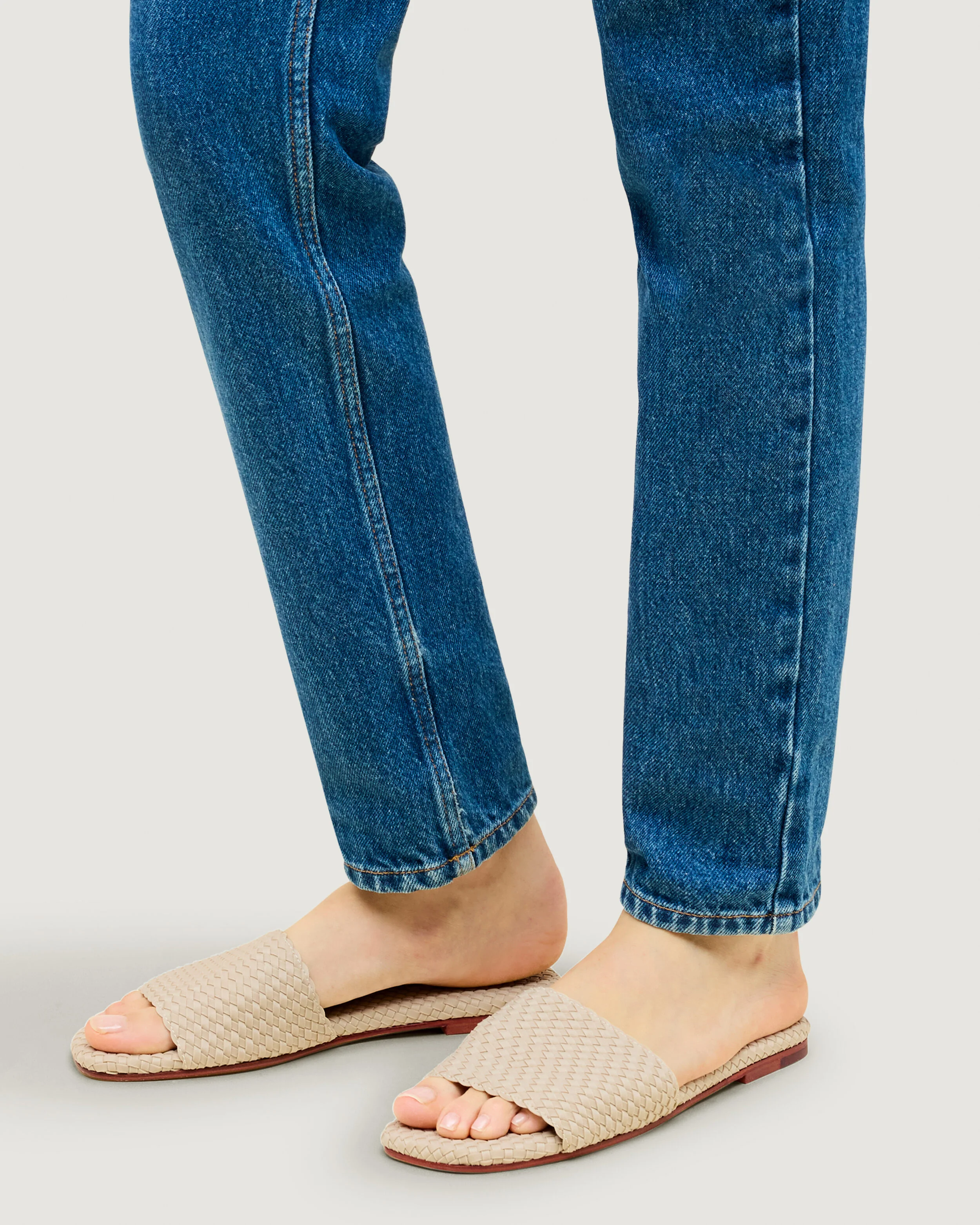 St. Barths Slide | Ecru - Image 5