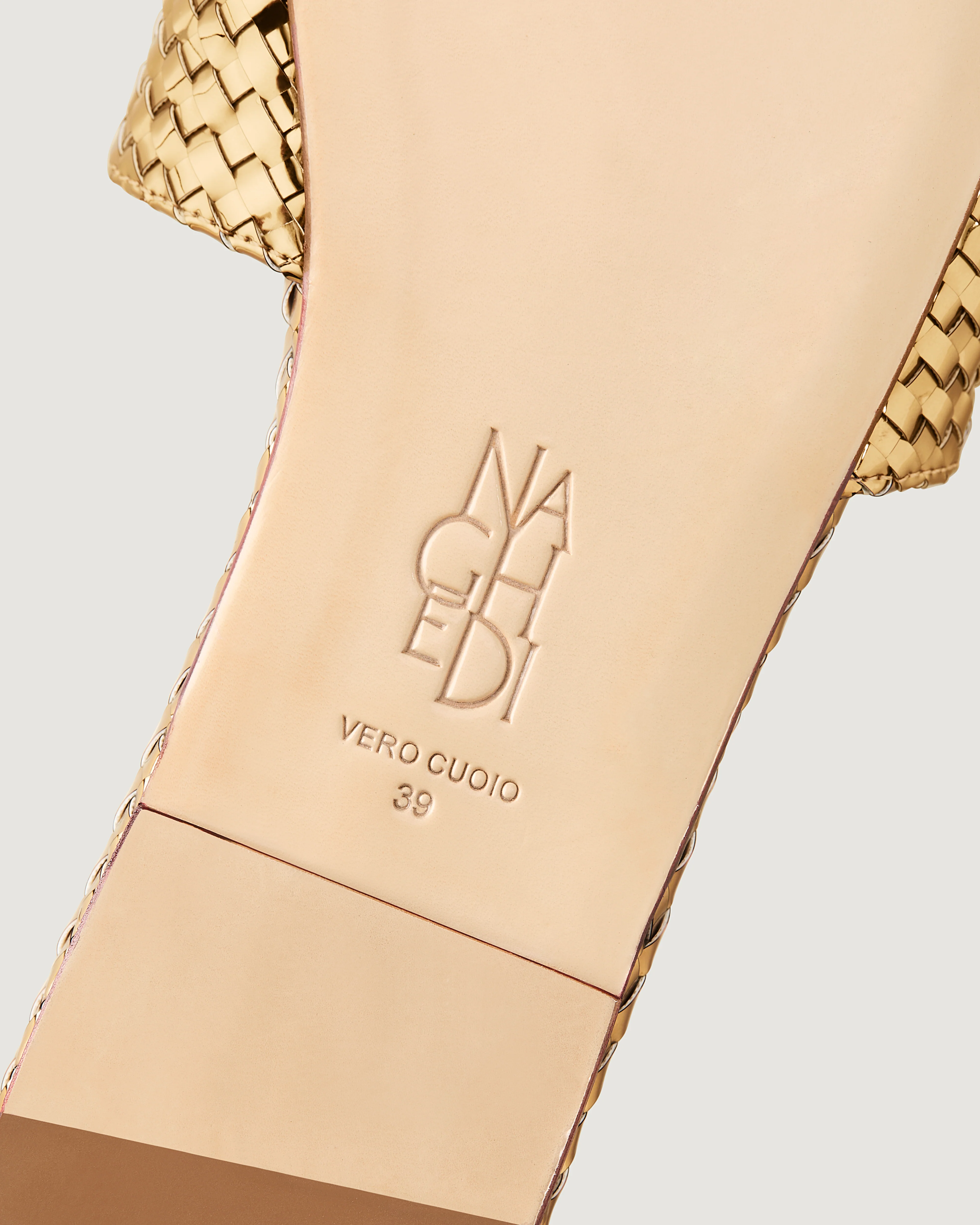 St. Barths Slide Metallic | Bronze - Image 4