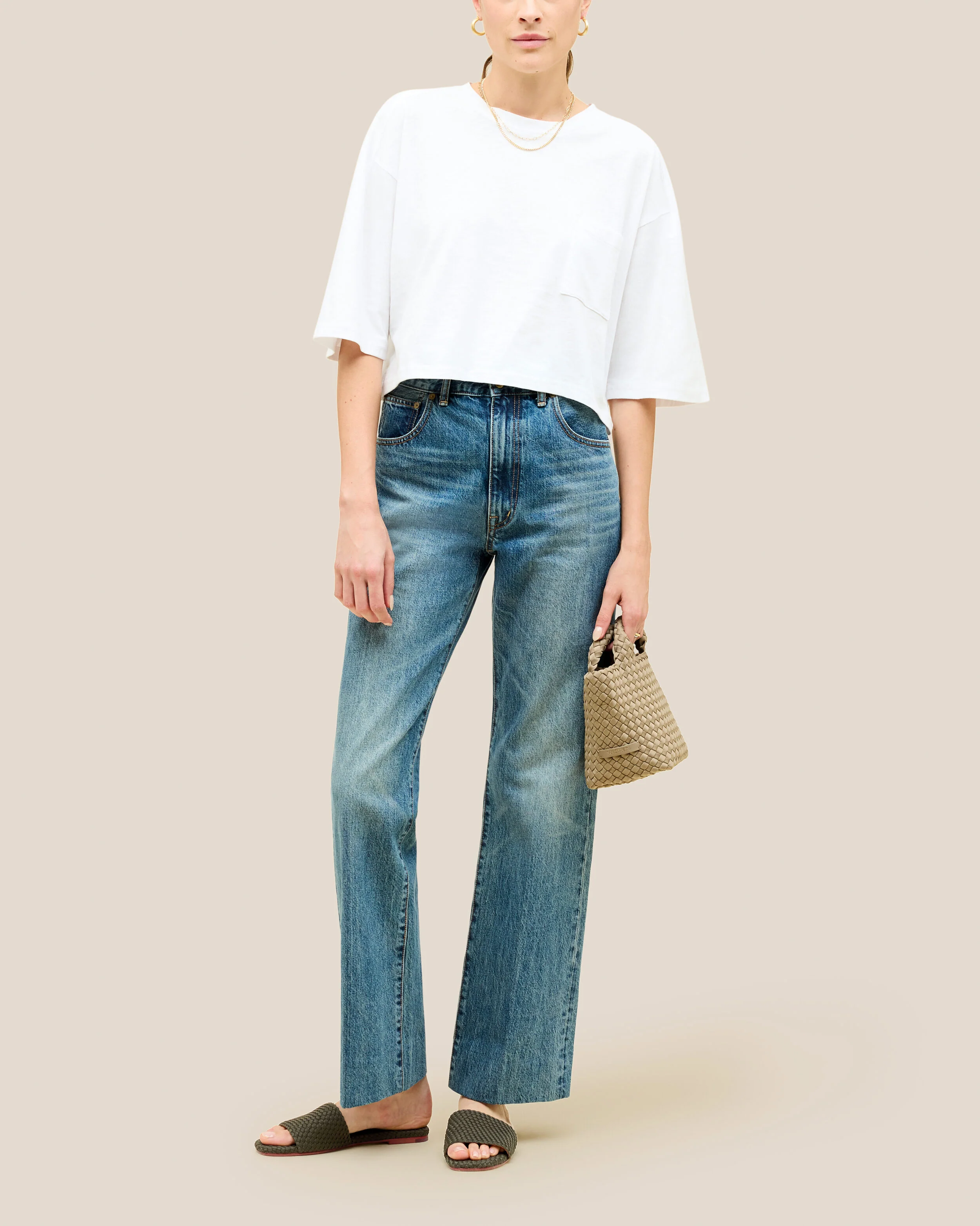 St. Barths Slide | Olive - Image 6