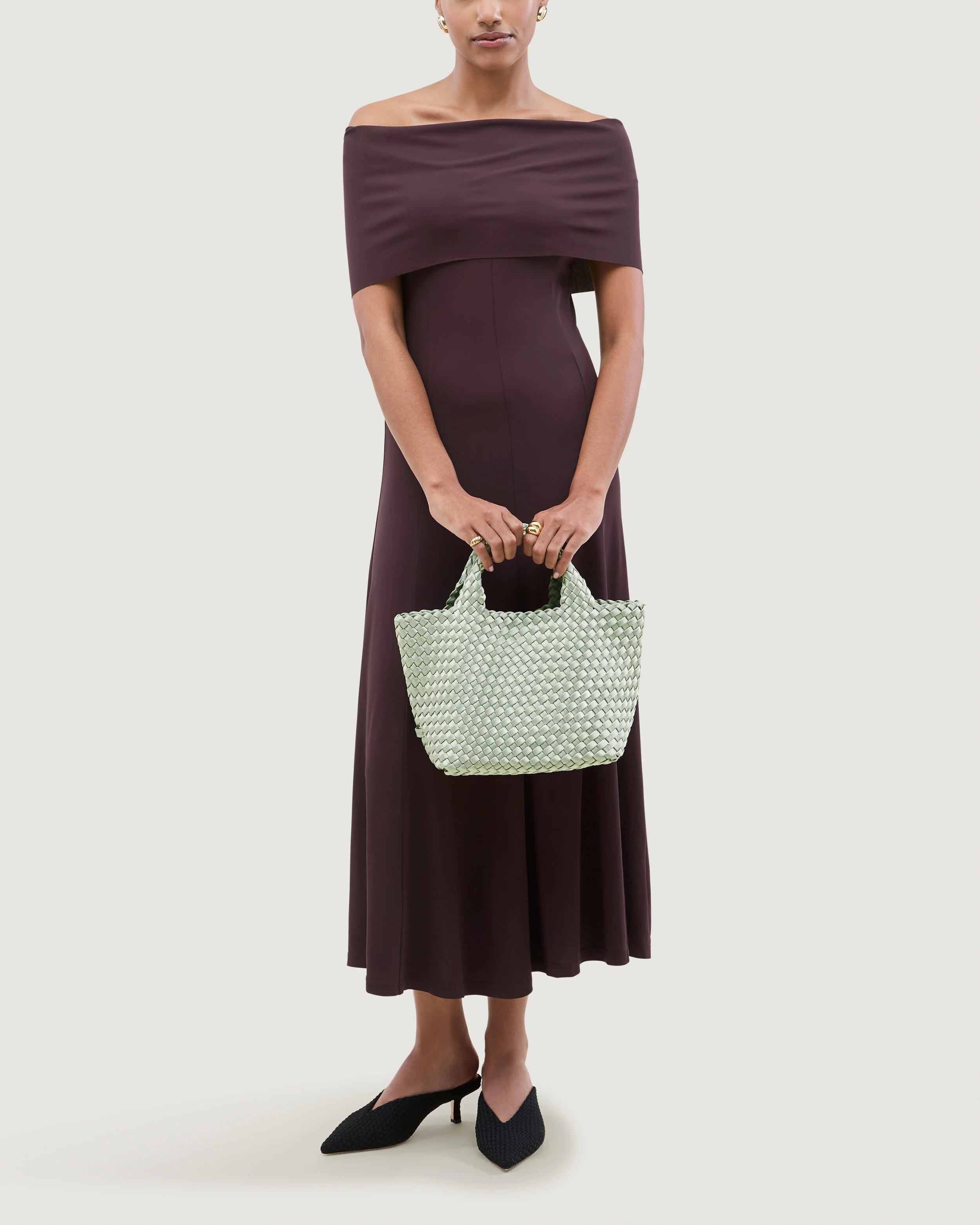 St. Barths Small Tote Satin | Wintergreen - Image 6