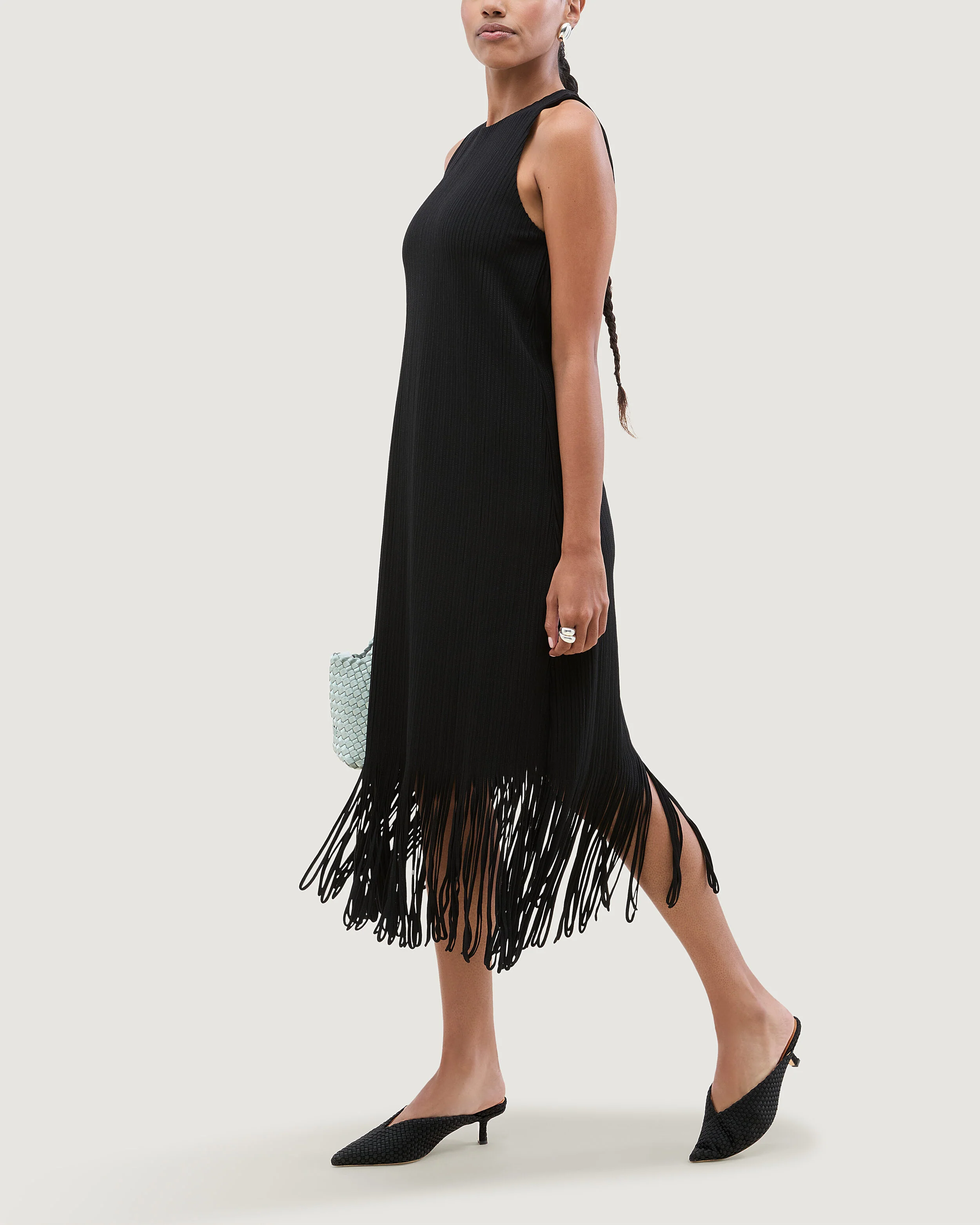 Strada Kitten Heel | Onyx - Image 6