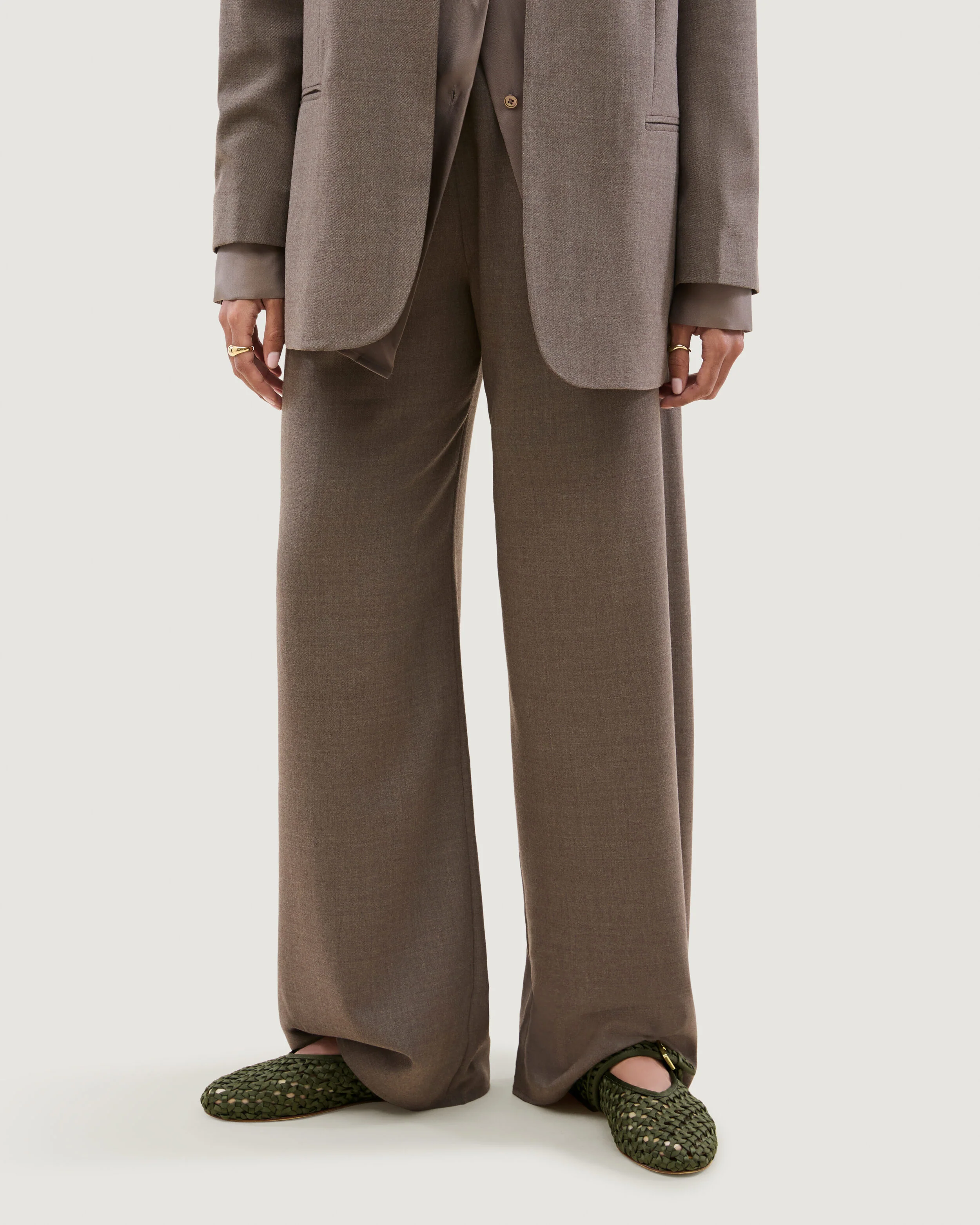 Sydney Mary Jane Satin | Juniper - Image 5